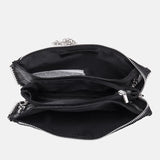 Rivat Shoulder Bag Beading Crossbody Mini Flap Phone Purses Handbags Tote