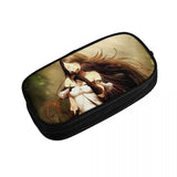 Bravely Default Pen Box Zipper Pouch Student Stationery Bag Gift