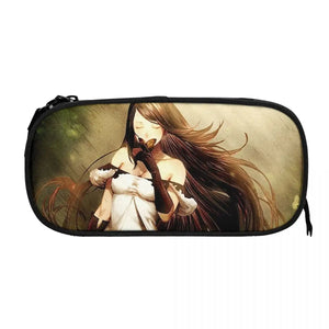 Bravely Default Pen Box Zipper Pouch Student Stationery Bag Gift