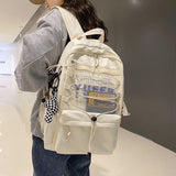 Breathable Backpack Women's Bag Large Capacity Schoolbags