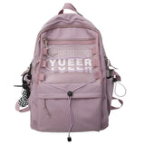 Breathable Backpack Women's Bag Large Capacity Schoolbags