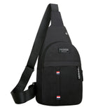 Men's Breathable Crossbody Chest Bag Waterproof Pouch