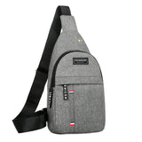 Men's Breathable Crossbody Chest Bag Waterproof Pouch