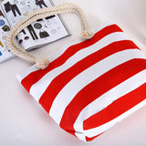 Custom Embroidered Name Beach Tote Bag for Women