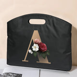 Briefcase Handbag 26 Letter Print Tote Business Laptop Bag