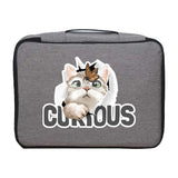 Cat Print Waterproof Travel Storage Bag