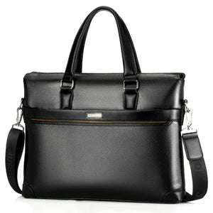 Men Leather Laptop Bag Crossbody Bags for Women Office Briefcase Shoulder