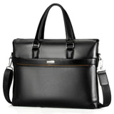 Men Leather Laptop Bag Crossbody Bags for Women Office Briefcase Shoulder