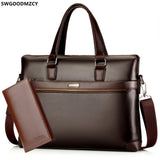 Men Leather Laptop Bag Crossbody Bags for Women Office Briefcase Shoulder