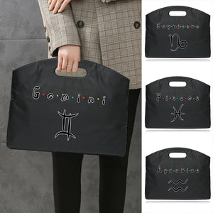 Constellation Print Briefcase for Women & Men