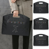 Constellation Print Briefcase for Women & Men