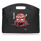 Durable Computer Bag Unisex Briefcase Monster Printing Handbag