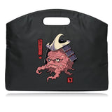 Durable Computer Bag Unisex Briefcase Monster Printing Handbag