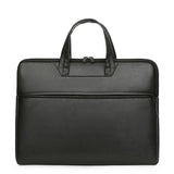 Men Handbag Briefcase PU Leather Laptop Shoulder Bag Business Crossbody