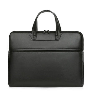 Men Handbag Briefcase PU Leather Laptop Shoulder Bag Business Crossbody