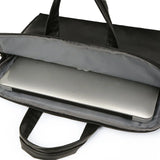 Men Handbag Briefcase PU Leather Laptop Shoulder Bag Business Crossbody