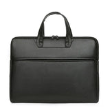 Men Handbag Briefcase PU Leather Laptop Shoulder Bag Business Crossbody
