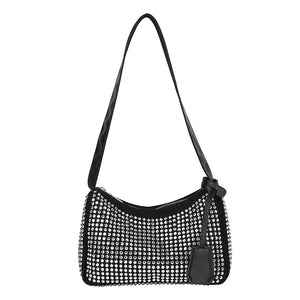 Colorful Diamond Western Small Square Bag for Women