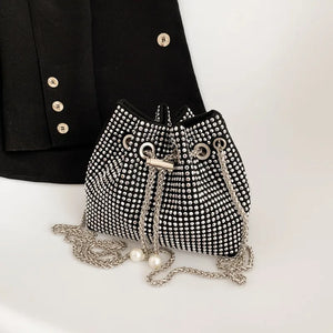 Bright Diamond Bucket Bag for Women Tote Bags