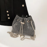 Bright Diamond Bucket Bag for Women Tote Bags