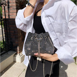 Bright Diamond Bucket Bag for Women Tote Bags