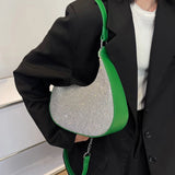 Bright Diamond Underarm Bag Chain Shoulder-straps