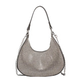 Bright Diamond Underarm Bag Chain Shoulder-straps