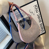 Bright Diamond Underarm Bag Chain Shoulder-straps