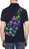 Psychedelic Mushrooms Chest Bag Crossbody Sling Travel Backpack
