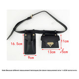 Women's Leather Belt Bags Waist Bag & Phone Pouch