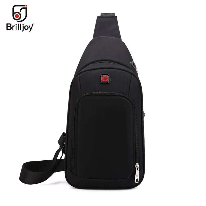 Men's Crossbody Bag Waterproof Nylon Single Shoulder Strap 2019New