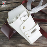 Barber Waist Bag Hair Scissor Storage PU Leather