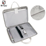 Unisex Portable PU Leather Laptop Sleeve Bag 13.3-15.4inch