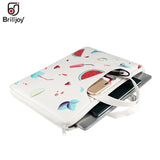 Unisex Portable PU Leather Laptop Sleeve Bag 13.3-15.4inch