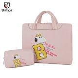 Cartoon Painted Laptop Briefcase 13 14 15inch Waterproof Travel Bag
