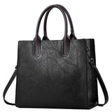 British Retro Large Capacity Shoulder Bag for Women