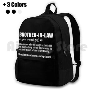 Brother-In-Law Funny Outdoor Sports Backpack