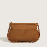 Brown Women's High-Quality Matte Tote Bag with Large Capacity