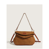 Brown Women's High-Quality Matte Tote Bag with Large Capacity