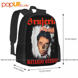 Brujeria Band Backpack Large Capacity Sport Bag
