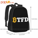 Uniswap Chainlink Eth Backpack Large Capacity Gym Foldable Sports