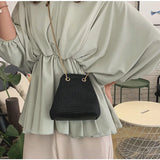 Bright Diamond Chain Shoulder Bag - Small Satchel