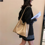 Soft Leather Shoulder Bag Large Capacity Crossbody Bag for Women