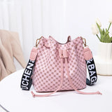 Bucket Handbag Large Capacity Drawstring Commuter Bag