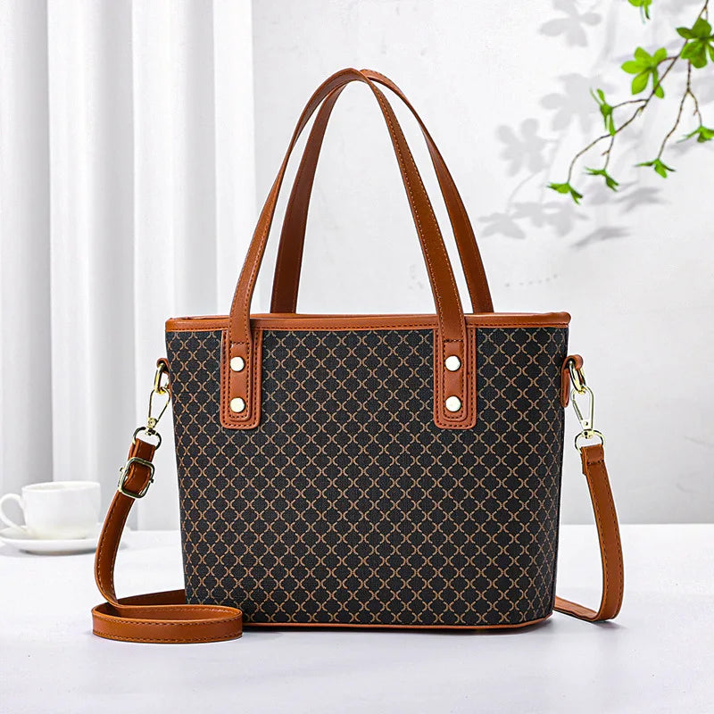 Large-Capacity Women's Tote Bag, All-Match Commuter Bag