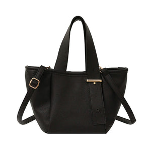 Soft Leather Bucket Shoulder Bag Crossbody Totes Messenger Bag