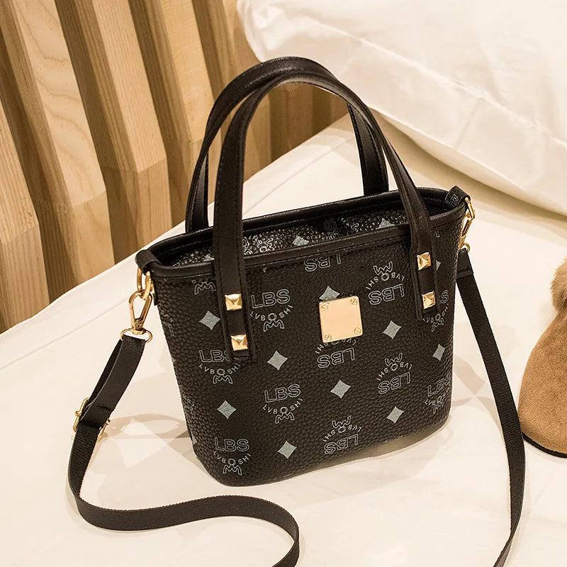 Ladies Crossbody Bag Mini Small Shoulder Bag High PU Handbag Messenger Bag