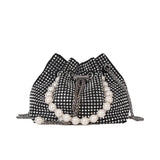Diamond Bucket Bag Women's Large Capacity Single Shoulder Messenger
