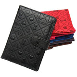 Persian Cat Passport Holder Leather Embossed Candy Ticket Holder