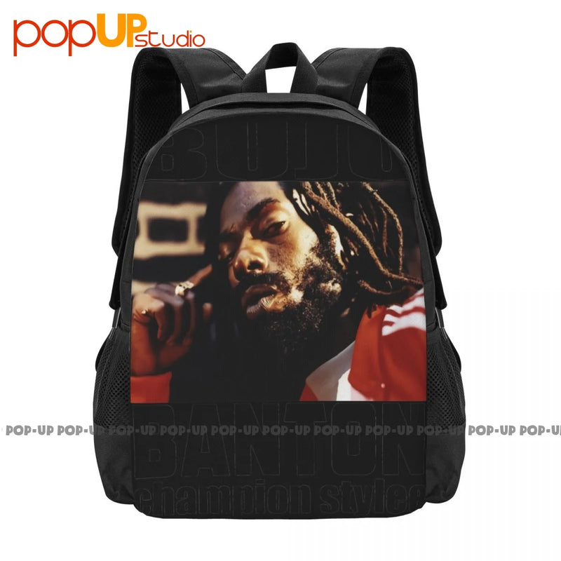 Buju Banton 01 Backpack Large Capacity Gym Portable Sports Style